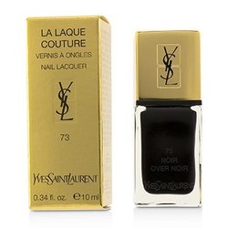 Yves Saint Laurent La Laque Couture Nail Lacquer - # 73 Noir Over Noir 10ml/0.34oz