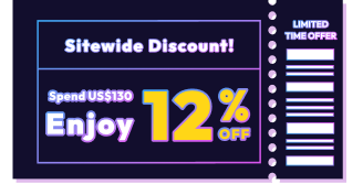 Weekend Fever! Sitewide 12% OFF