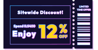 Weekend Fever! Sitewide 12% OFF