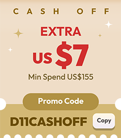 Cash off Extra US$7 