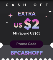 Cash off Extra US$2