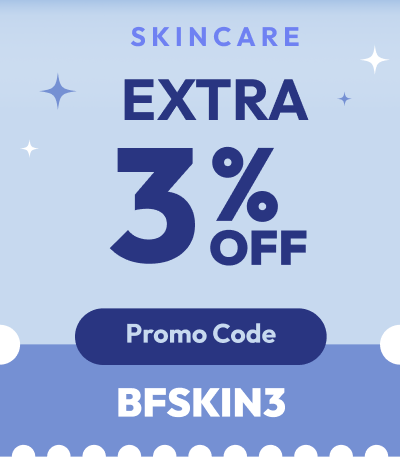 Extra 3% off On Skincare