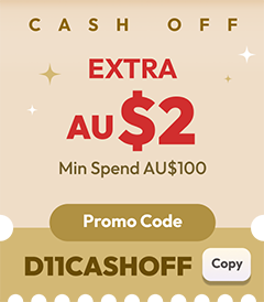 Cash off Extra AU$2