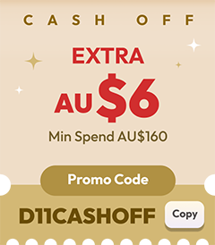 Cash off Extra AU$6