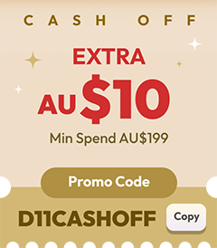 Cash off Extra AU$10