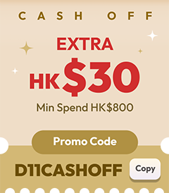 Cash off Extra HK$30