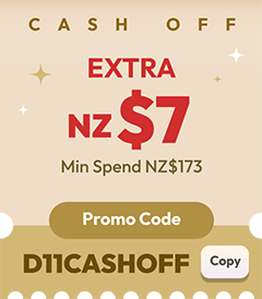 Cash off Extra NZ$7