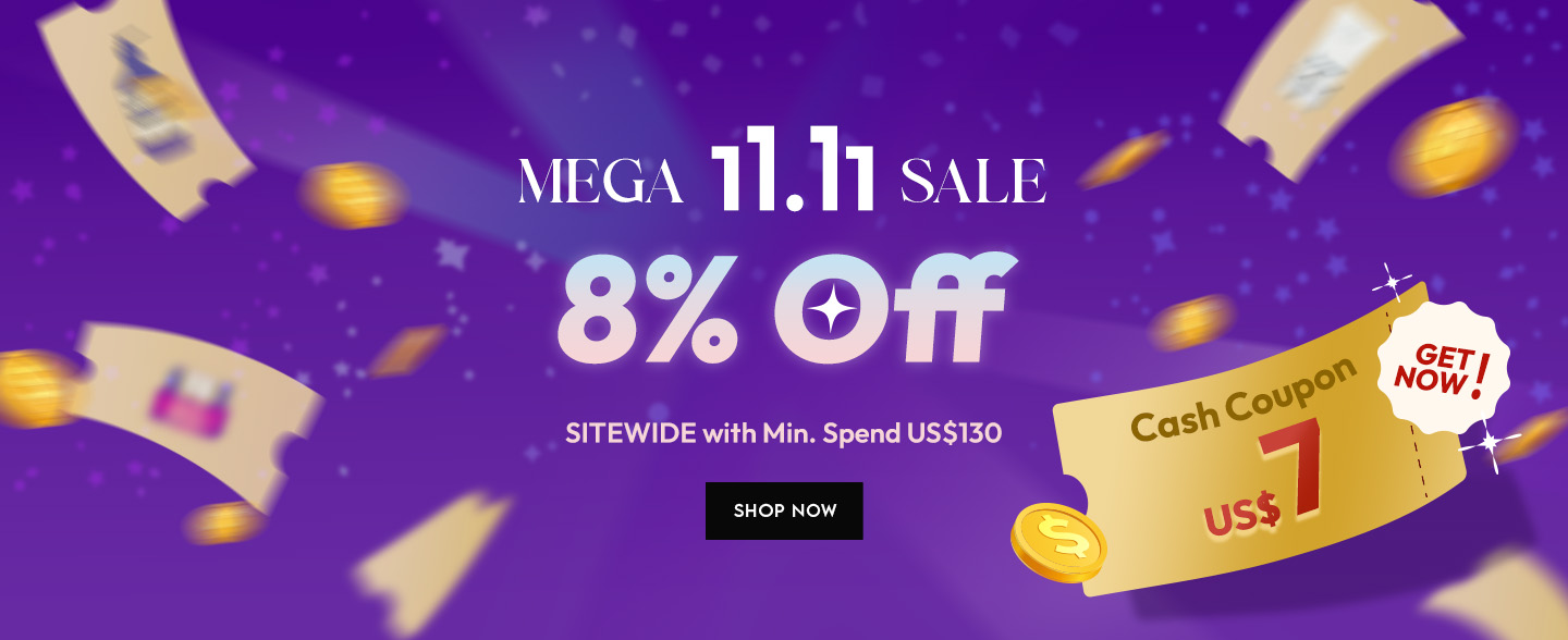 Hurray! Strawberrynet is rolling out the red carpet for deals in Double 11! Enjoy sitewide discount, Hot Top Picks, free  goodies & Super Coupon Carnival now! 