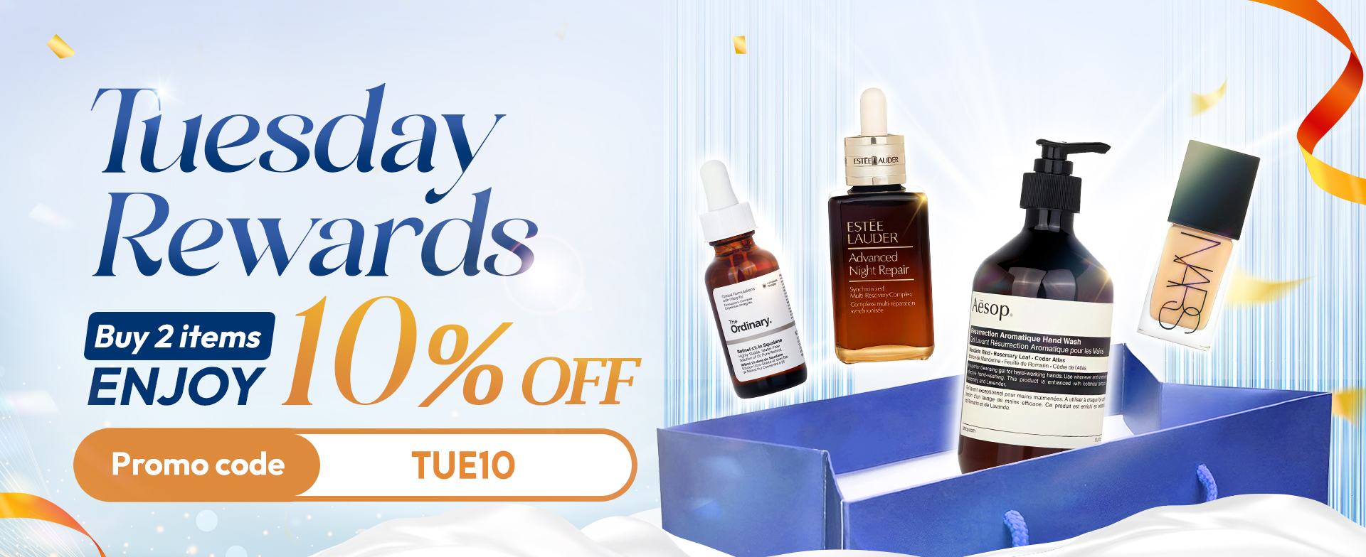 sale, shopping, gift, skincare, makeup, fragrance, beauty, cosmetics, discount, clarins, shiseido, lancome, dermalogica, clinique, christian dior, haircare, aveda, moroccanoil, tigi, elizabeth arden, eve lom, skii, YVES SAINT LAURENT