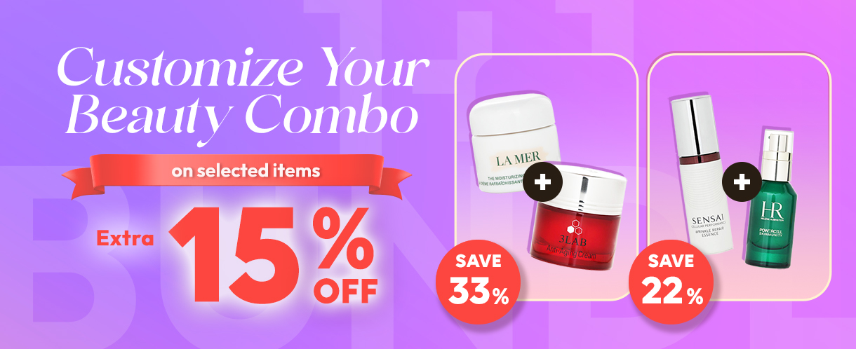 Enjoy Extra Discount to unleash your inner beauty alchemist by choosing from Group A & B and create a personalized formula that suits your style at Strawberrynet!