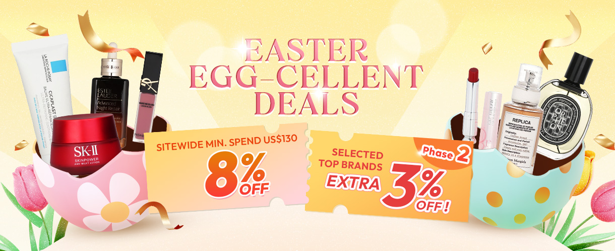 Get ready to crack open some egg-cellent deals with Strawberrynet this Easter! Let’s dive into our Easter Coupon Zone, Easter Mega Sale and Shop and Get Free Goodies to achieve that egg-cellent look!