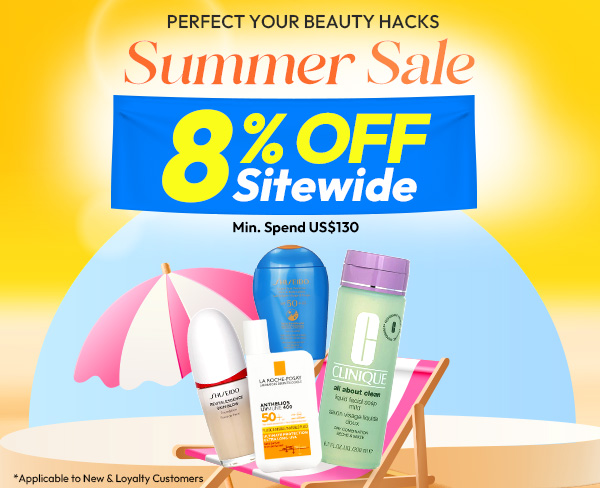 Hacks​ Summer Sale​ · Sitewide 8% OFF​
