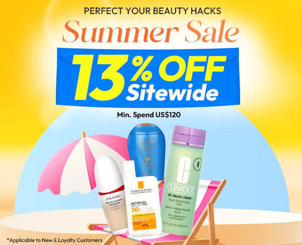 Hacks​ Summer Sale​ · Sitewide 13% OFF​