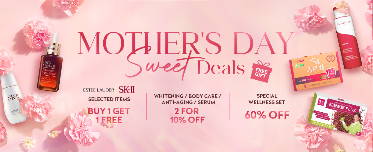 Celebrate Mother's Day with Sweet Deals! Enjoy buy 1 get 1 free on selected items and special discounts at Strawberrynet!