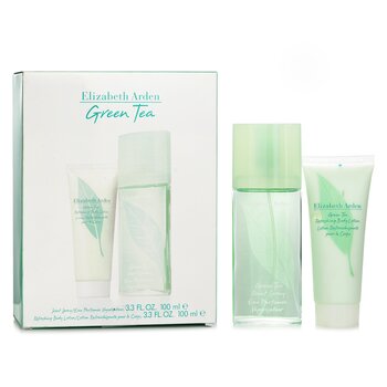 Elizabeth Arden Green Tea Coffret: Eau Parfumee Spray 100ml/3.3oz + Refreshing Body Lotion 100ml/3.3oz 2pcs