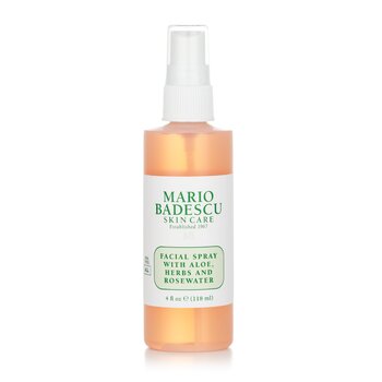 Mario Badescu Facial Spray With Aloe, Herbs & Rosewater - For All Skin Types 118ml/4oz
