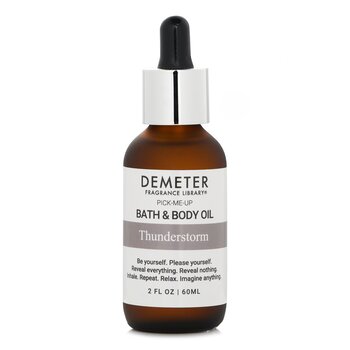 Demeter Thunderstorm Massage & Body Oil 60ml/2oz