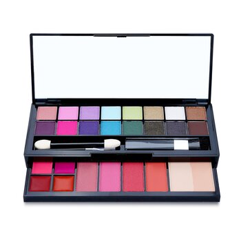 Cameleon MakeUp Kit Deluxe G2219 (16x Eyeshadow, 4x Blusher, 1x Pressed Powder, 4x Lipgloss, 2x Applicator)