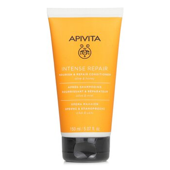 Apivita Nourish & Repair Conditioner with Olive & Honey (For Dry-Damaged Hair) 150ml/5.07oz