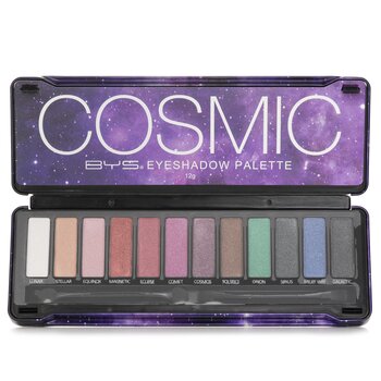 BYS Eyeshadow Palette (12x Eyeshadow, 2x Applicator) - Cosmic 12g/0.42oz