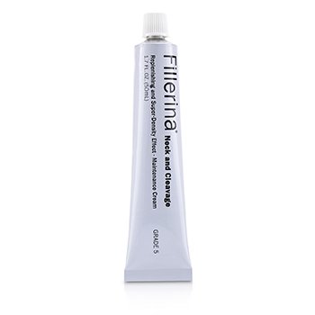 Fillerina Neck & Cleavage Replenishing & Super-Density Effect - Maintenance Cream - Grade 5 50ml/1.7oz