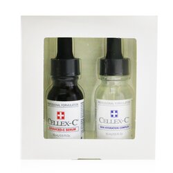 Cellex-C Advanced-C Serum 2 Step Starter Kit: Advanced-C Serum + Skin Hydration Complex 2x15ml/0.5oz