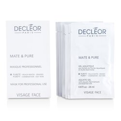 Decleor Mate & Pure Máscara facial Vegetal Pó - Mista e oleosa ( Salon Size ) 10x5g