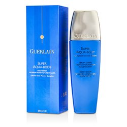 Guerlain Super Aqua Body Serum Opitmum Hydration Revitalizer 200ml/6.8oz
