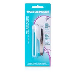 Tweezerman Скошенный Мини Пинцет - (Классическая Нержавеющая Сталь) -