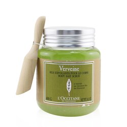 לאוקסיטן Verbena Harvest Body Salt Scrub With Organic Verbena Extract 400g/14.1oz