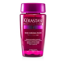 Kerastase Kerastase Reflection Bain Chroma Riche Luminous pehmentävä shampoo ( värikäsitellyille hiuksille ) 250ml/8.5oz