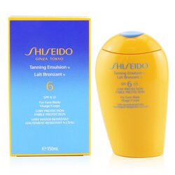 Shiseido لوسیون برنزه کننده SPF6 ( برای صورت و بدن ) 150ml