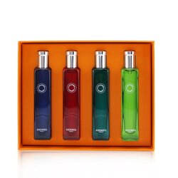 愛馬仕 Colognes Collection Travel Set: Eau D'Orange Verte, Eau De Rhubarbe Ecarlate, Eau De Pamplemousse Rose, Eau De Citron Noir 4x15ml/0.5oz