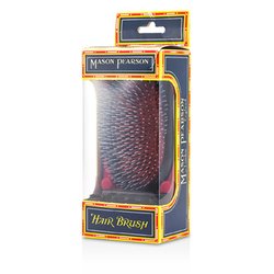 Mason Pearson Boar Bristle & Nylon - Популярна Військова Щітка для Волосся з Ворсом Кабана і Нейлону Великого Розміру (Темний Рубін) 1pc
