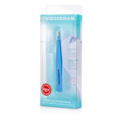 Tweezerman Slant Tweezer - Blue Jewel 2pcs