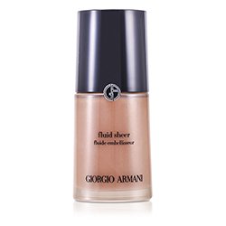 Giorgio Armani Transparentní rozjasňující závoj Fluid Sheer - č. 2 Shimmering Beige 30ml/1oz