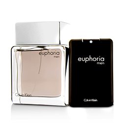 Calvin Klein Euphoria Men Coffret: Eau De Toilette Spray 100ml/3.4oz + Eau De Toilette 20ml/0.67oz (Unboxed) 2pcs