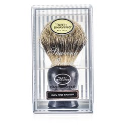 The Art Of Shaving Fine Badger Shaving Brush - Black 1pc