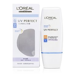 L'Oreal Ochronno-rozświetlająca emulsja do twarzy Dermo-Expertise UV Perfect Long Lasting UVA/UVB Protector SPF50 PA+++ - #Anti-Dullness 30ml/1oz
