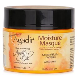 Agadir Argan Oil Увлажняющая Маска с Кератином и Протеином (Сохраняет Цвет Окрашенных Волос, Подходит для Всех Типов Волос) 236.6ml/8oz