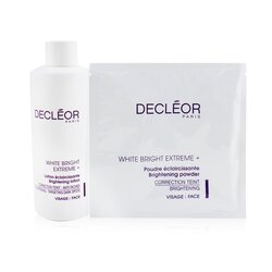 Decleor Kit Decleor White Bright Extreme Set (Tamanho profissional ): Loção clareadora Brightening + 5x Pó clareador Brightening Powder 6pcs