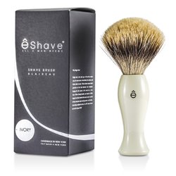 EShave Shave Brush Fine - White 1pc