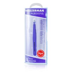 Tweezerman Profesjonalna pęseta skośna Professional Slant Tweezer - Blooming Lilac -