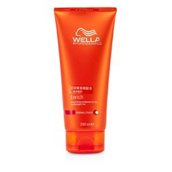 Wella Enrich Moisturizing Conditioner For Dry & Damaged Hair (Normal/ Thick) 200ml/6.7oz
