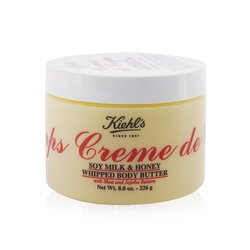Kiehl's Creme de Corps Soy Milk & Honey Whipped Body Butter - vartalovoi 226g/8oz