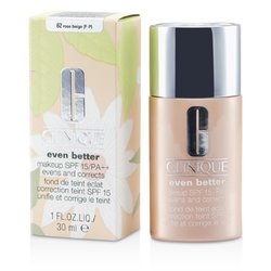 Clinique Even Better Tonal Krem SPF 15 (Quru Qarışıqdan Qarışıq Yağlıya) - No. 62 Qızılgül Bej 30ml/1oz