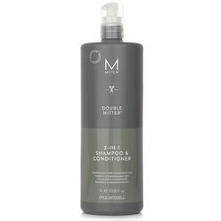 פול מיטשל Mitch Double Hitter 2-in-1 Shampoo & Conditioner - שמפו וקונדישינר 1000ml/33.8oz