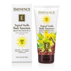 Eminence กันแดดสำหรับผิวกาย Tropical Vanilla Body SPF 32 147ml/5oz