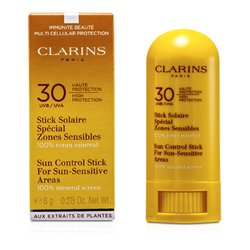 Clarins استیک ضدآفتاب با SPF30 مخصوص قسمت های حساس بدن 8g/0.28oz