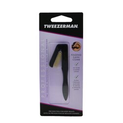 Tweezerman Професійний Складаний Гребінець для Вій - Чорний